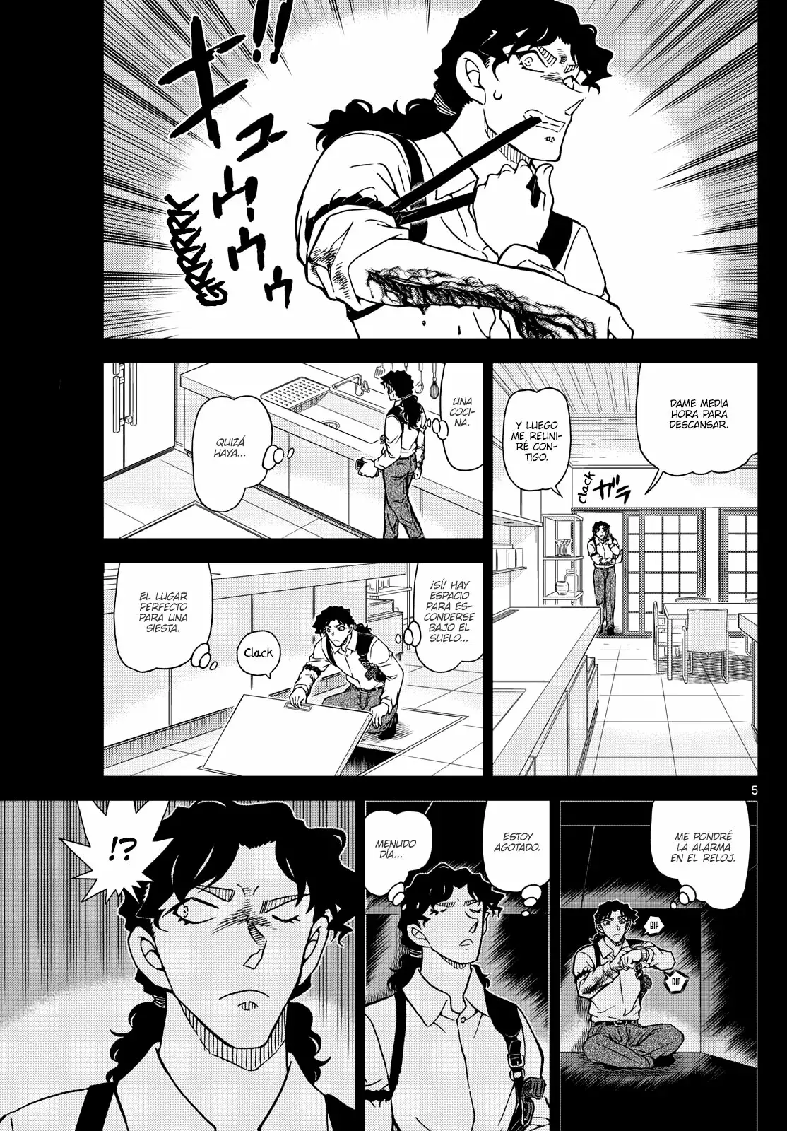 Detective Conan Capitulo 1114: El mayordomo y la señorita página 5