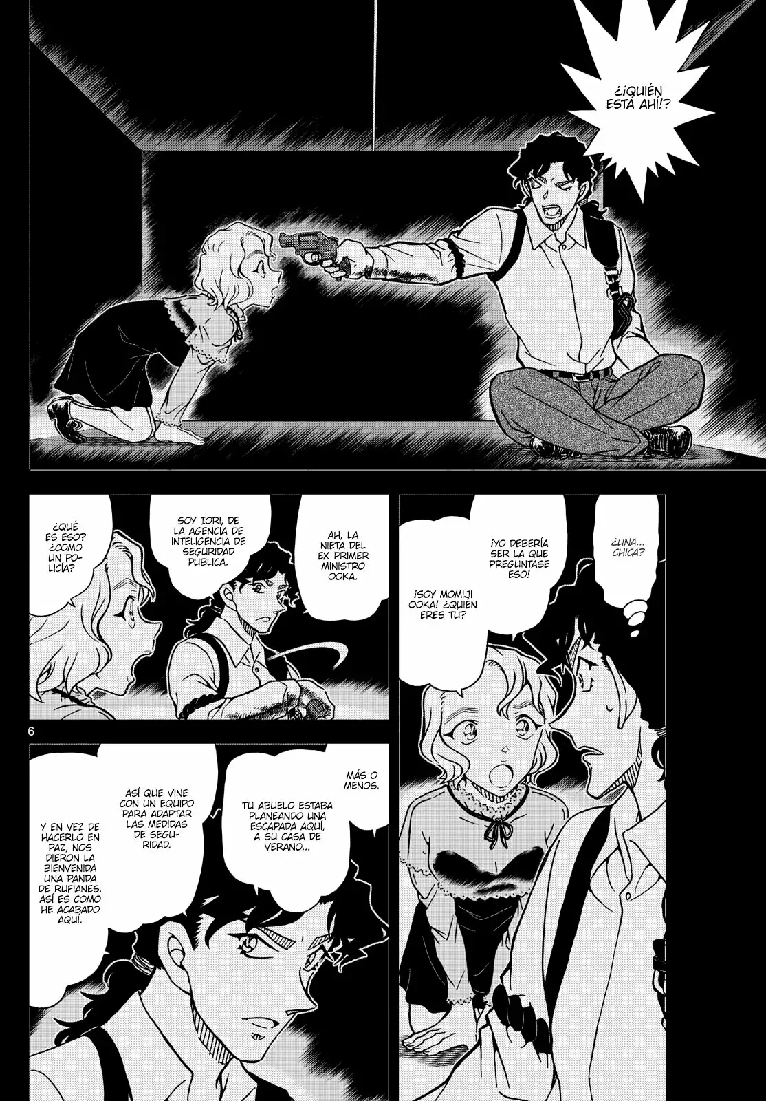 Detective Conan Capitulo 1114: El mayordomo y la señorita página 6