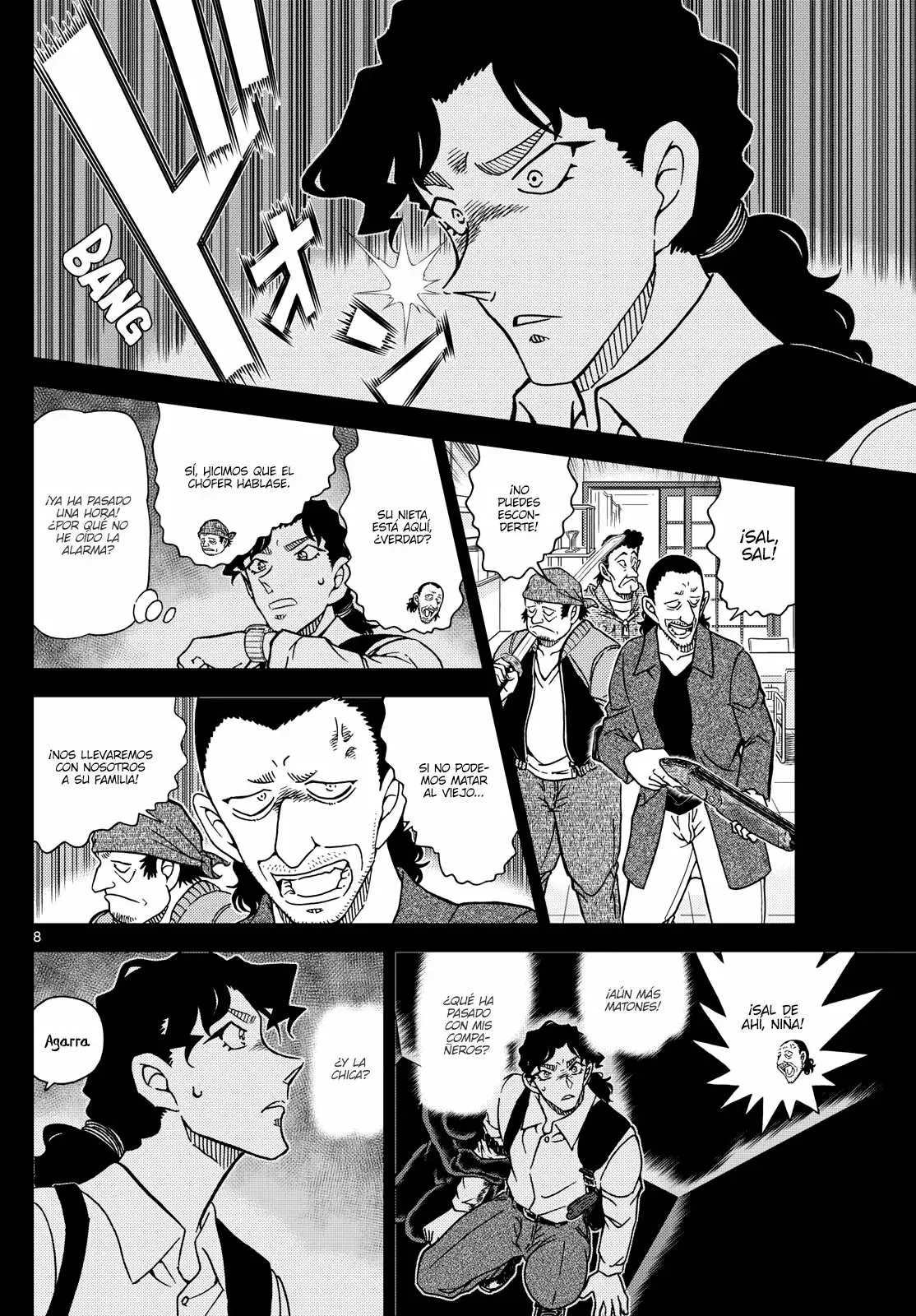 Detective Conan Capitulo 1114: El mayordomo y la señorita página 8