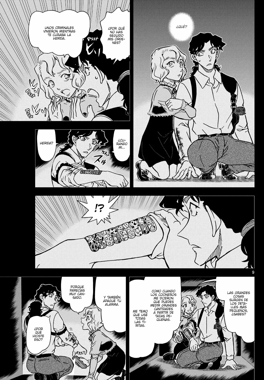 Detective Conan Capitulo 1114: El mayordomo y la señorita página 9