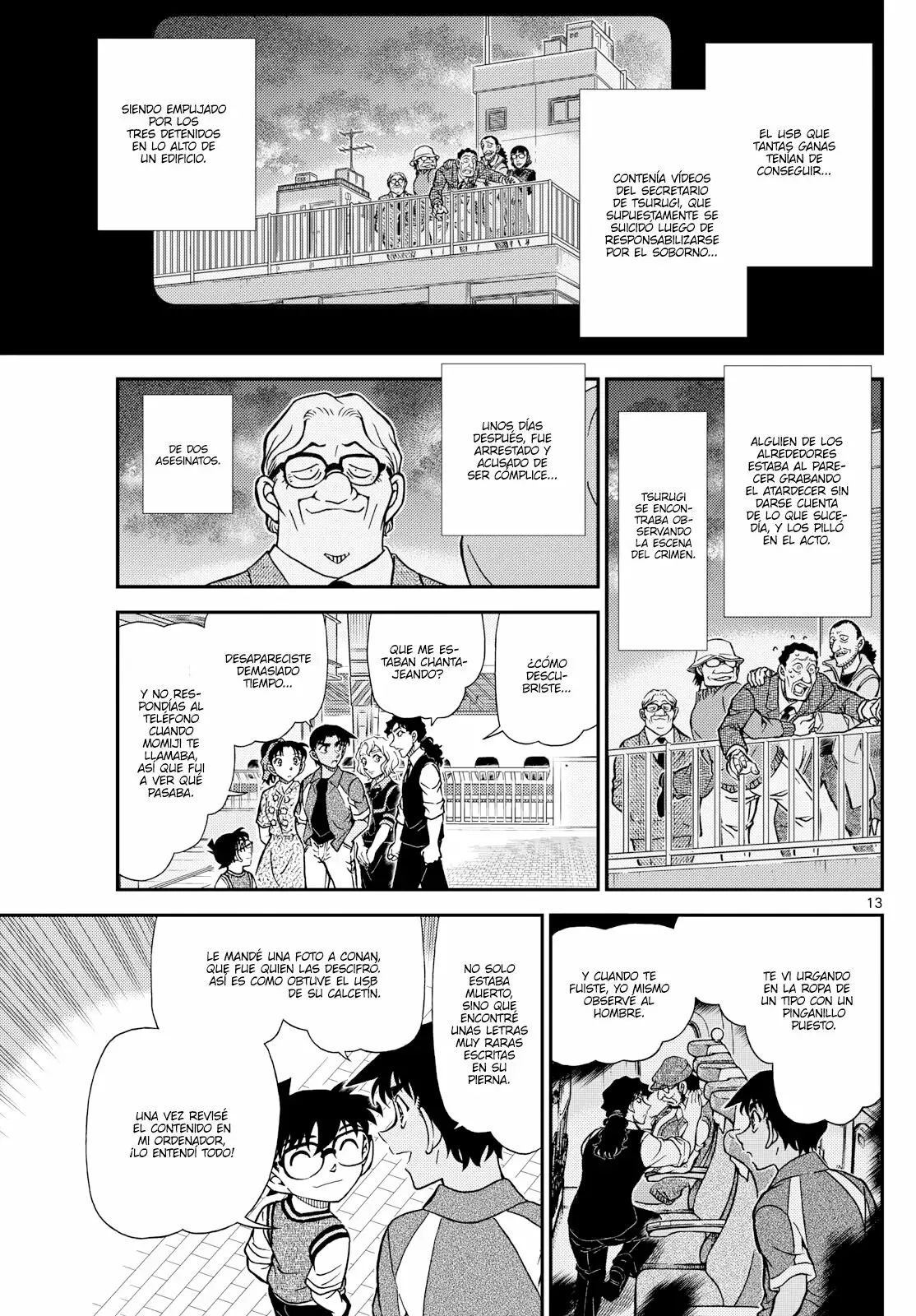 Detective Conan Capitulo 1115: El mayordomo y los detectives página 13