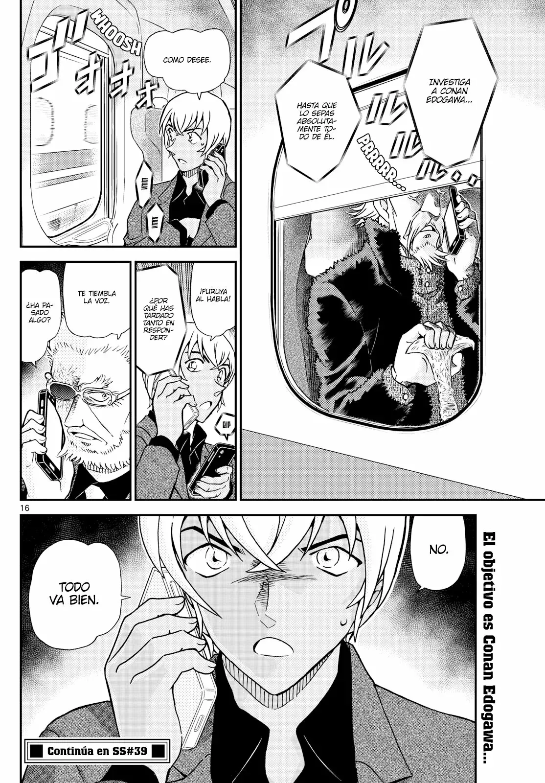Detective Conan Capitulo 1115: El mayordomo y los detectives página 16