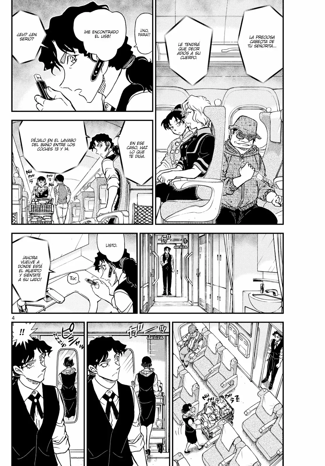 Detective Conan Capitulo 1115: El mayordomo y los detectives página 4