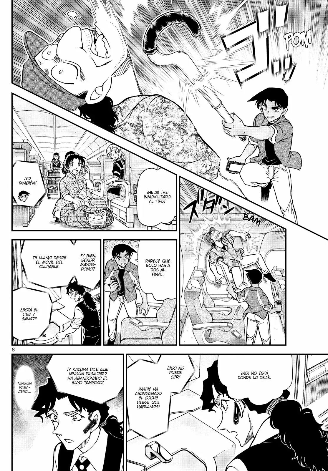 Detective Conan Capitulo 1115: El mayordomo y los detectives página 8
