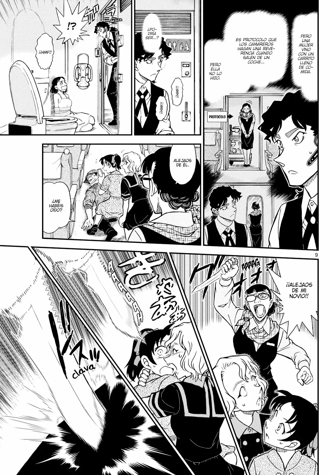 Detective Conan Capitulo 1115: El mayordomo y los detectives página 9