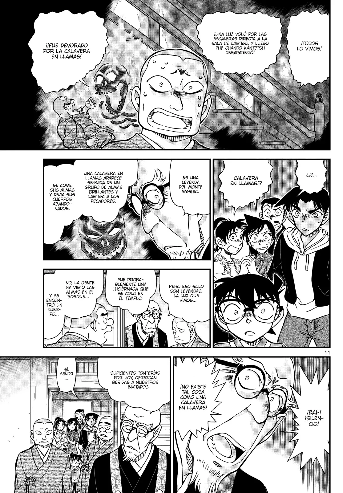 Detective Conan Capitulo 1116: Un refugio para la lluvia en las montañas página 11