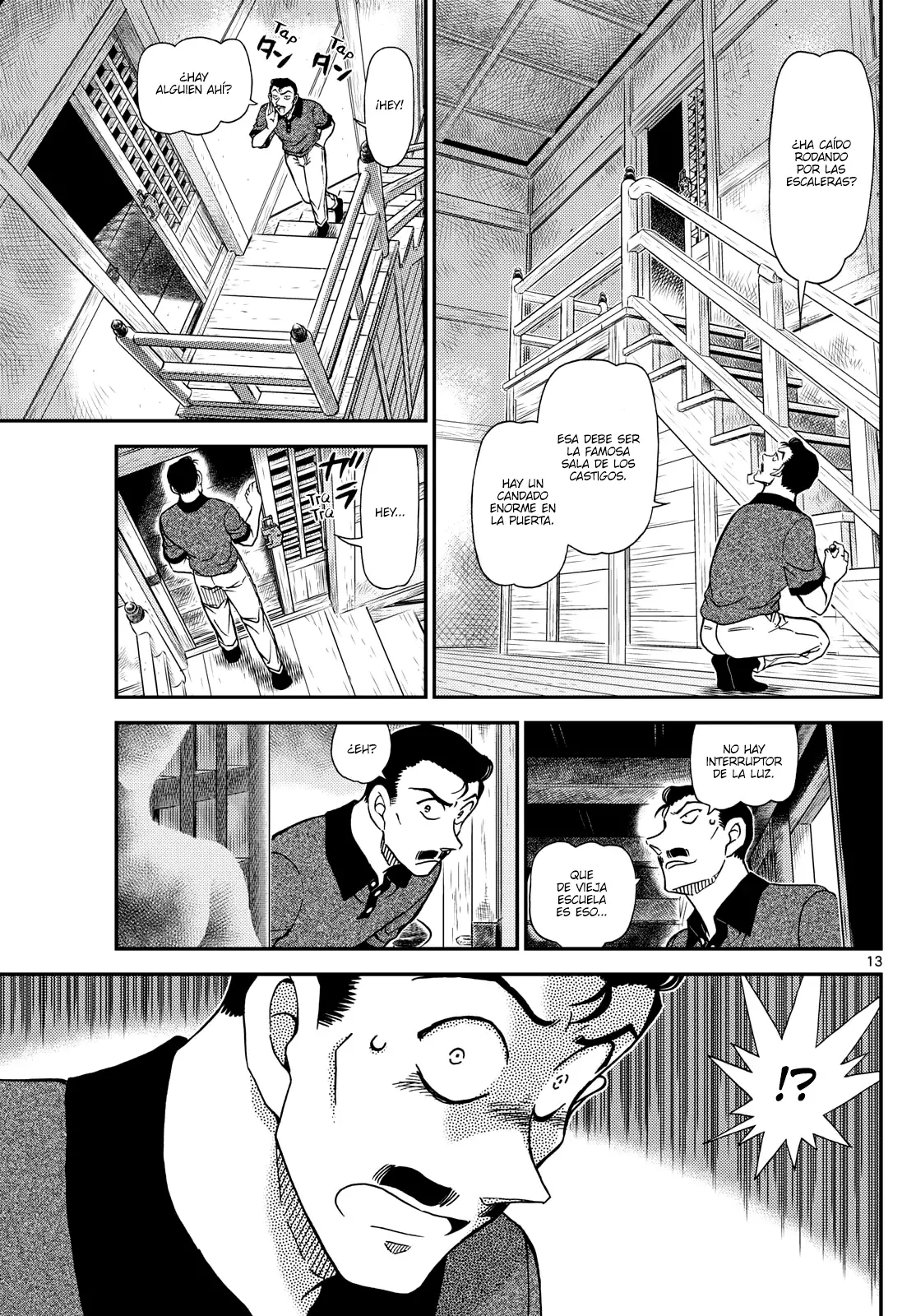 Detective Conan Capitulo 1116: Un refugio para la lluvia en las montañas página 13