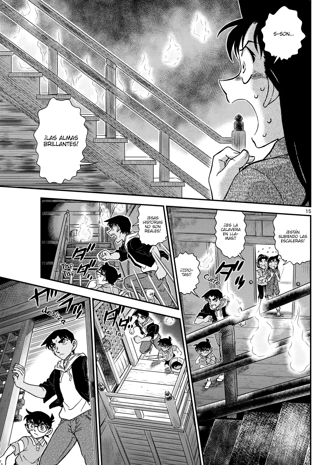 Detective Conan Capitulo 1116: Un refugio para la lluvia en las montañas página 15