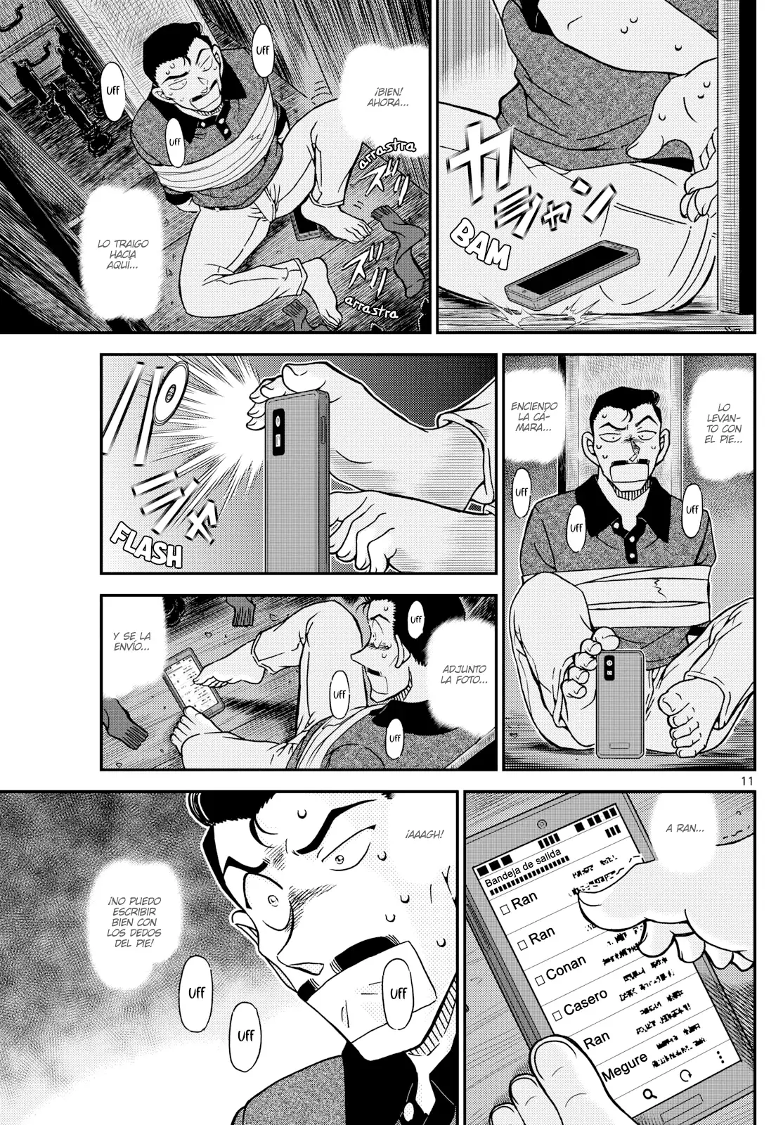 Detective Conan Capitulo 1117: El misterio de la sala de castigo página 11