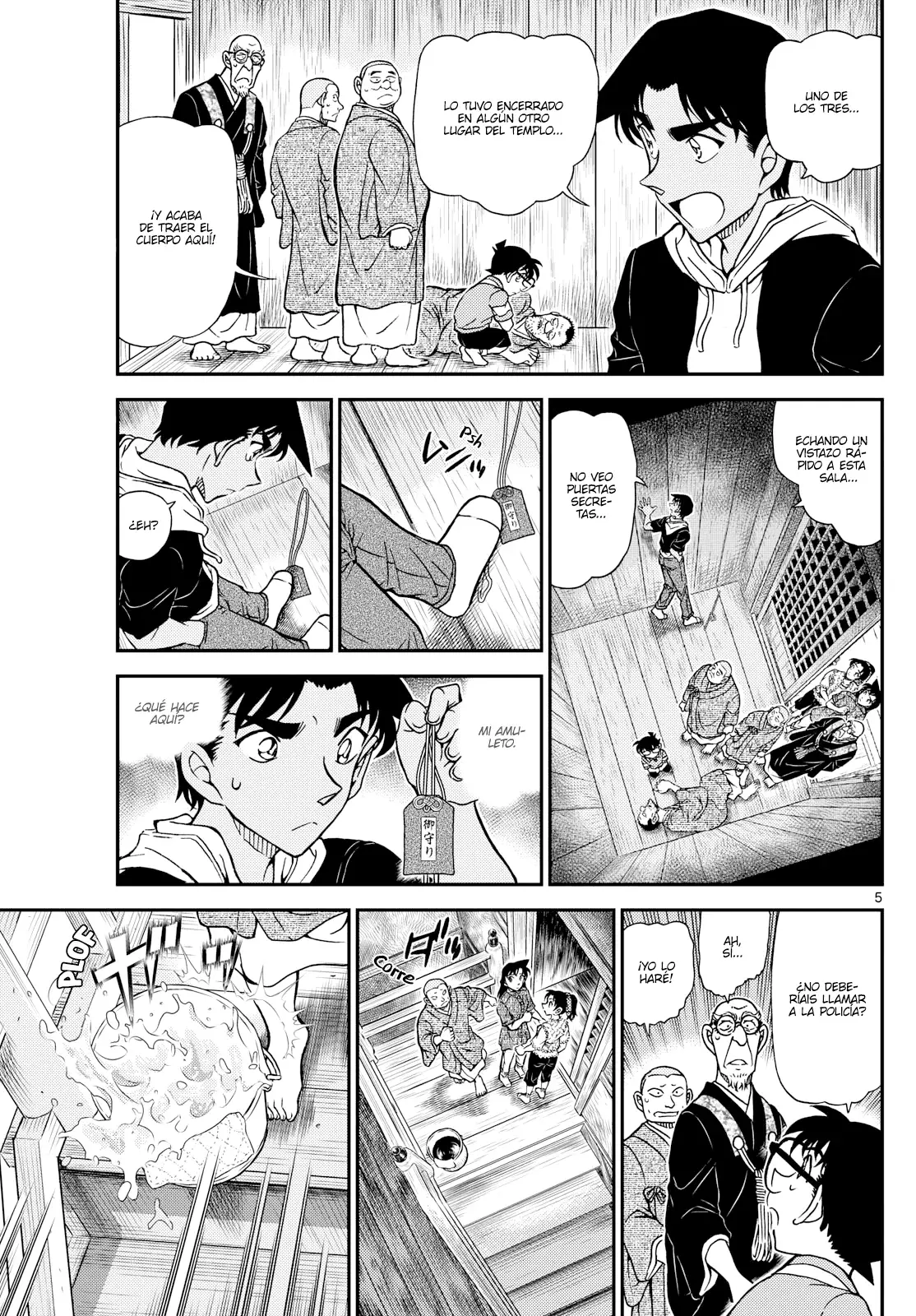 Detective Conan Capitulo 1117: El misterio de la sala de castigo página 5