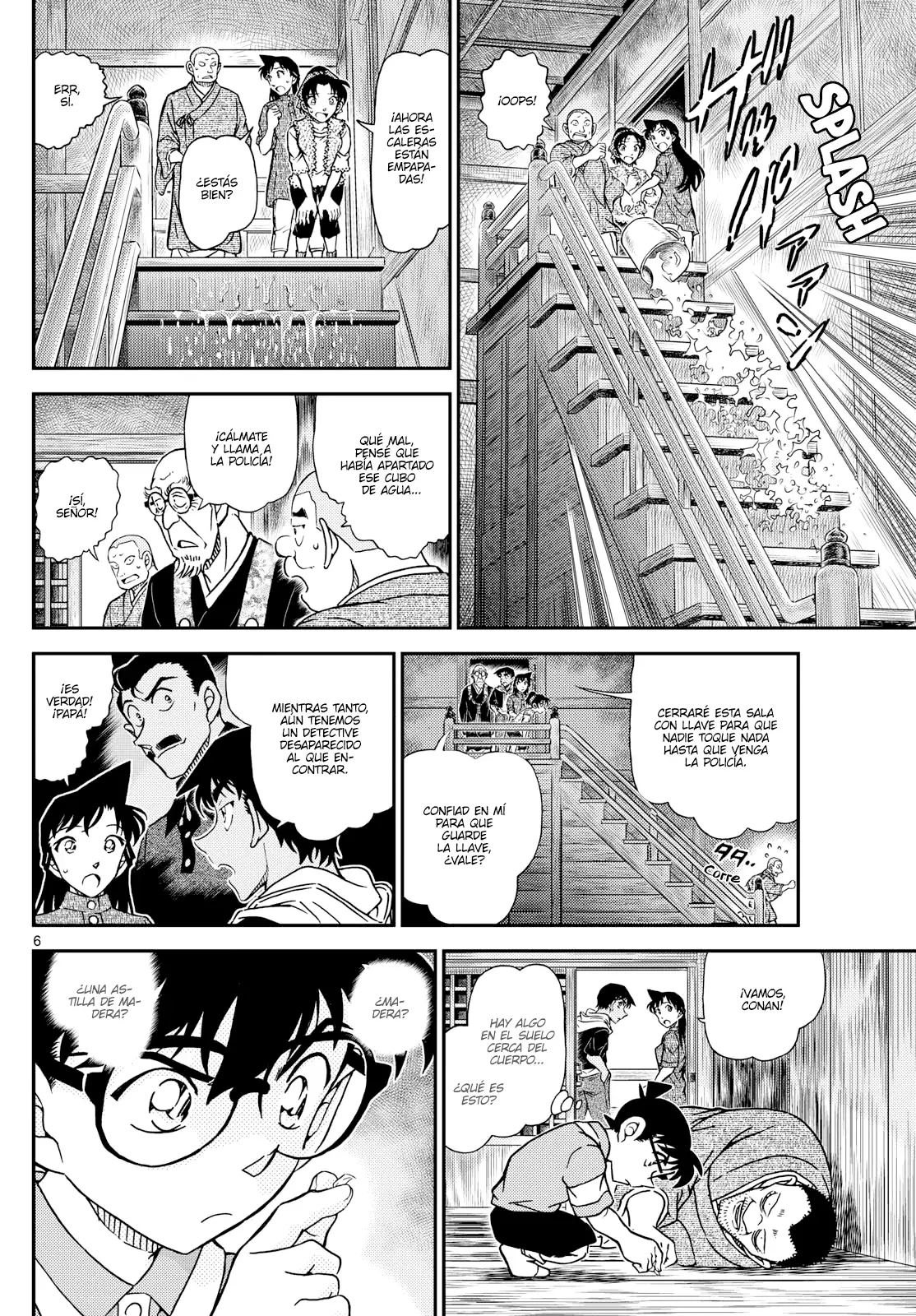 Detective Conan Capitulo 1117: El misterio de la sala de castigo página 6