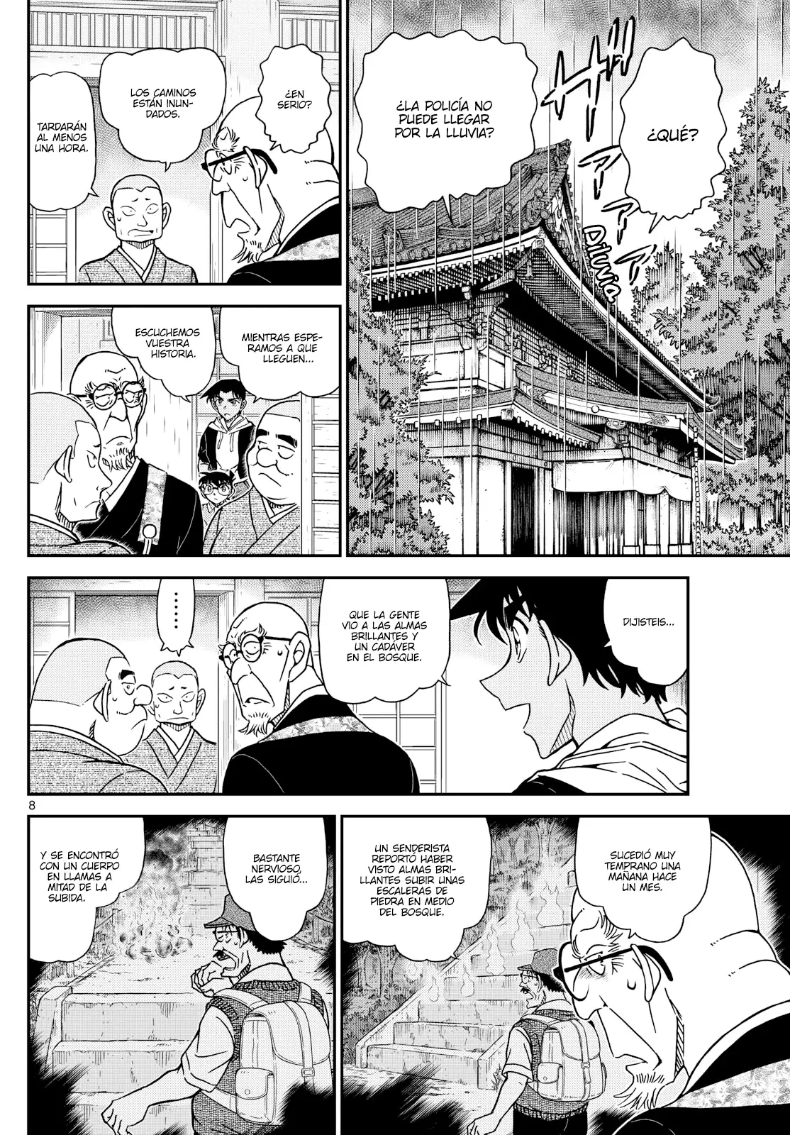 Detective Conan Capitulo 1117: El misterio de la sala de castigo página 8