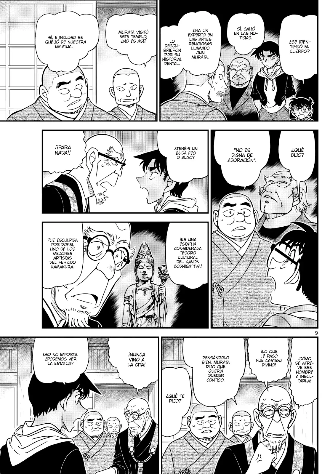 Detective Conan Capitulo 1117: El misterio de la sala de castigo página 9