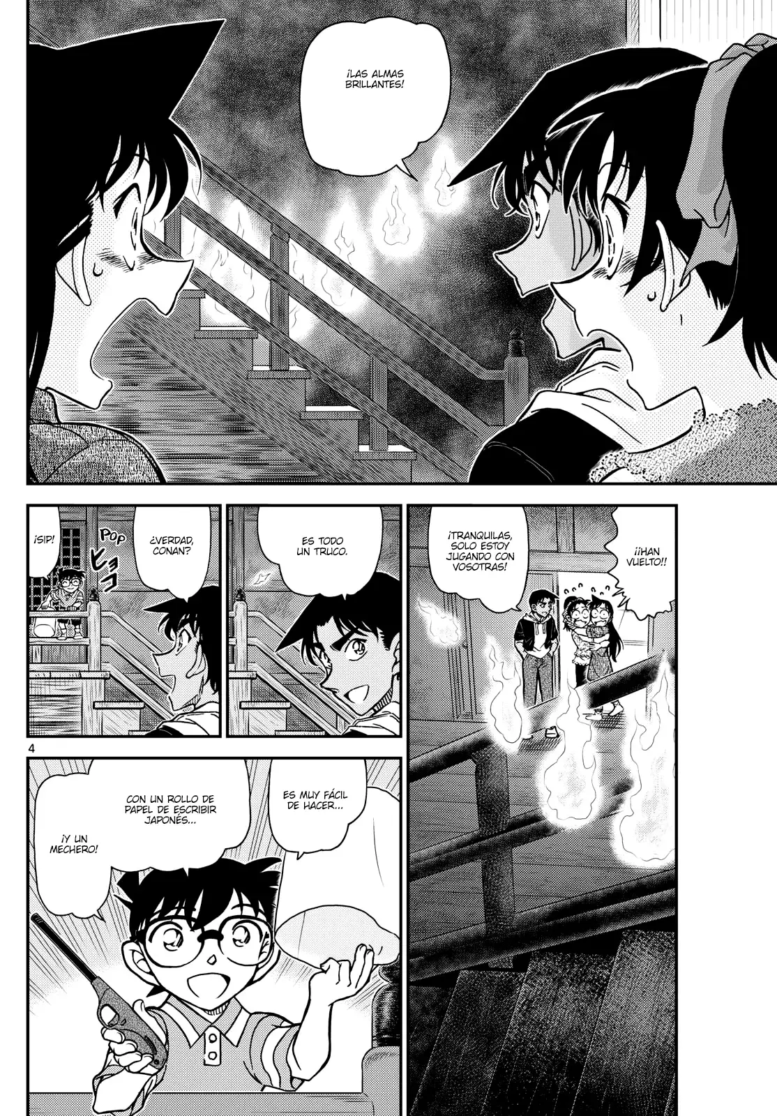 Detective Conan Capitulo 1118: Volando alto página 4