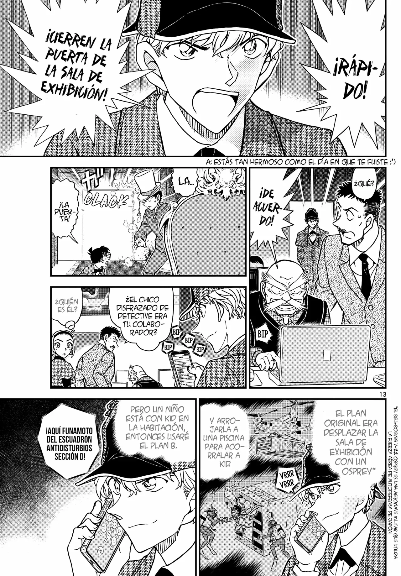 Detective Conan Capitulo 1119: El cielo página 14