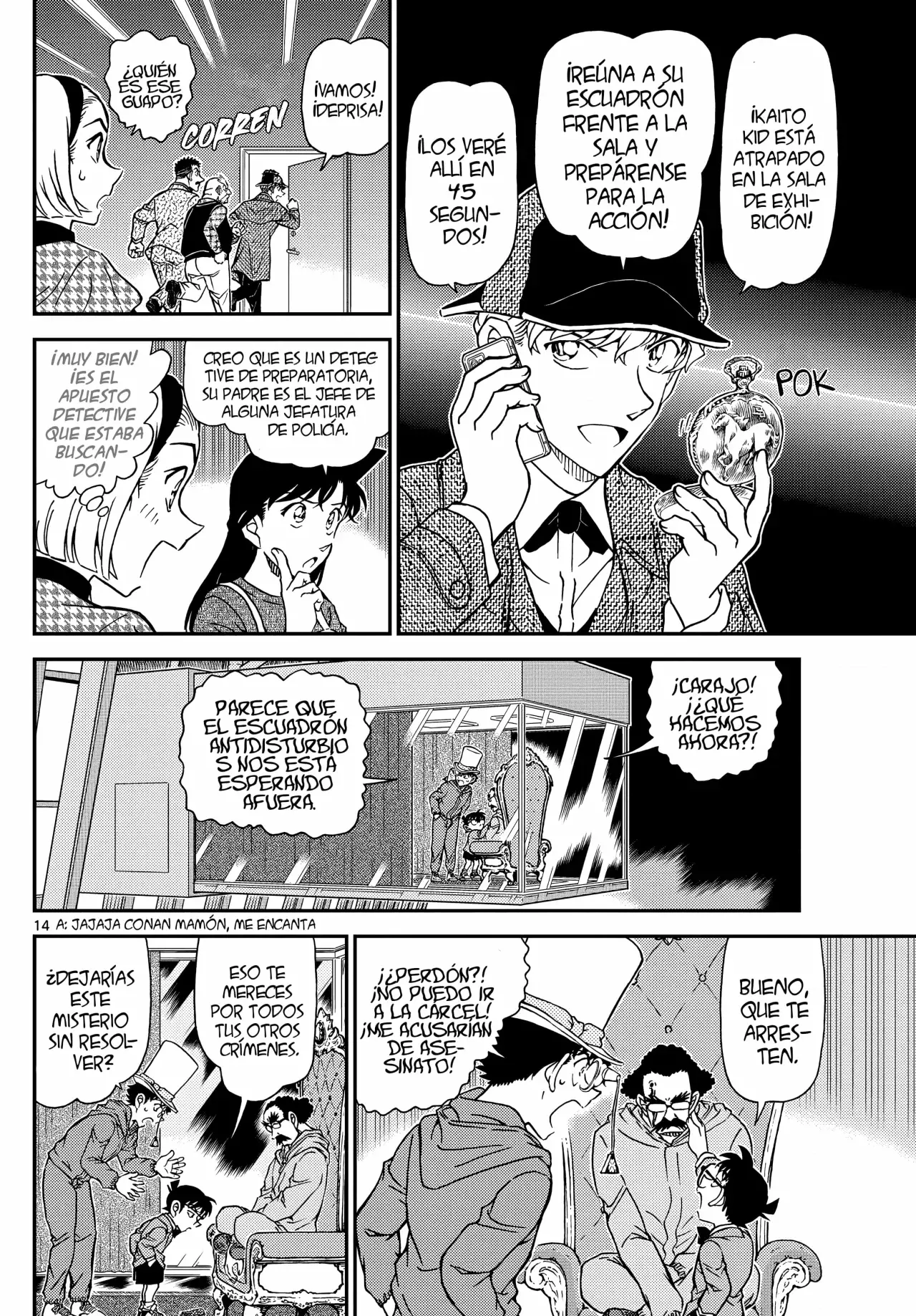 Detective Conan Capitulo 1119: El cielo página 15