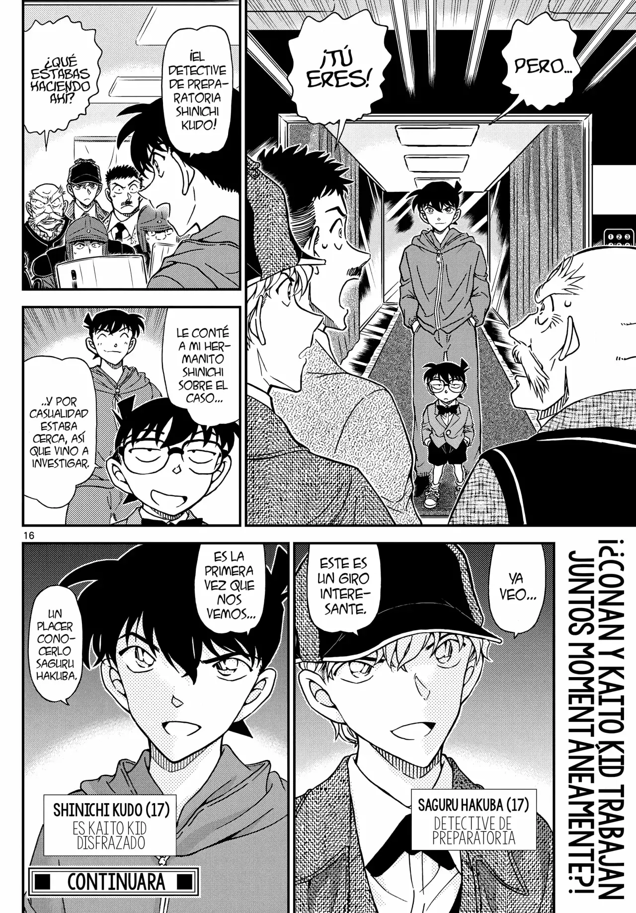 Detective Conan Capitulo 1119: El cielo página 17