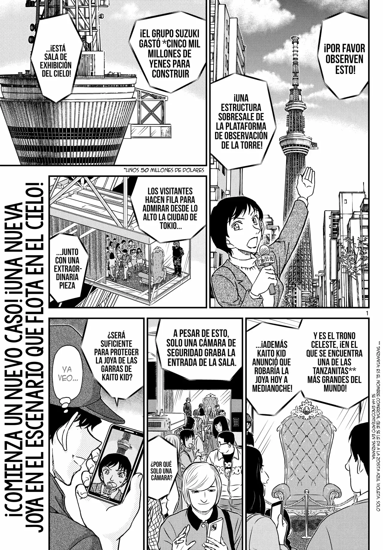 Detective Conan Capitulo 1119: El cielo página 2
