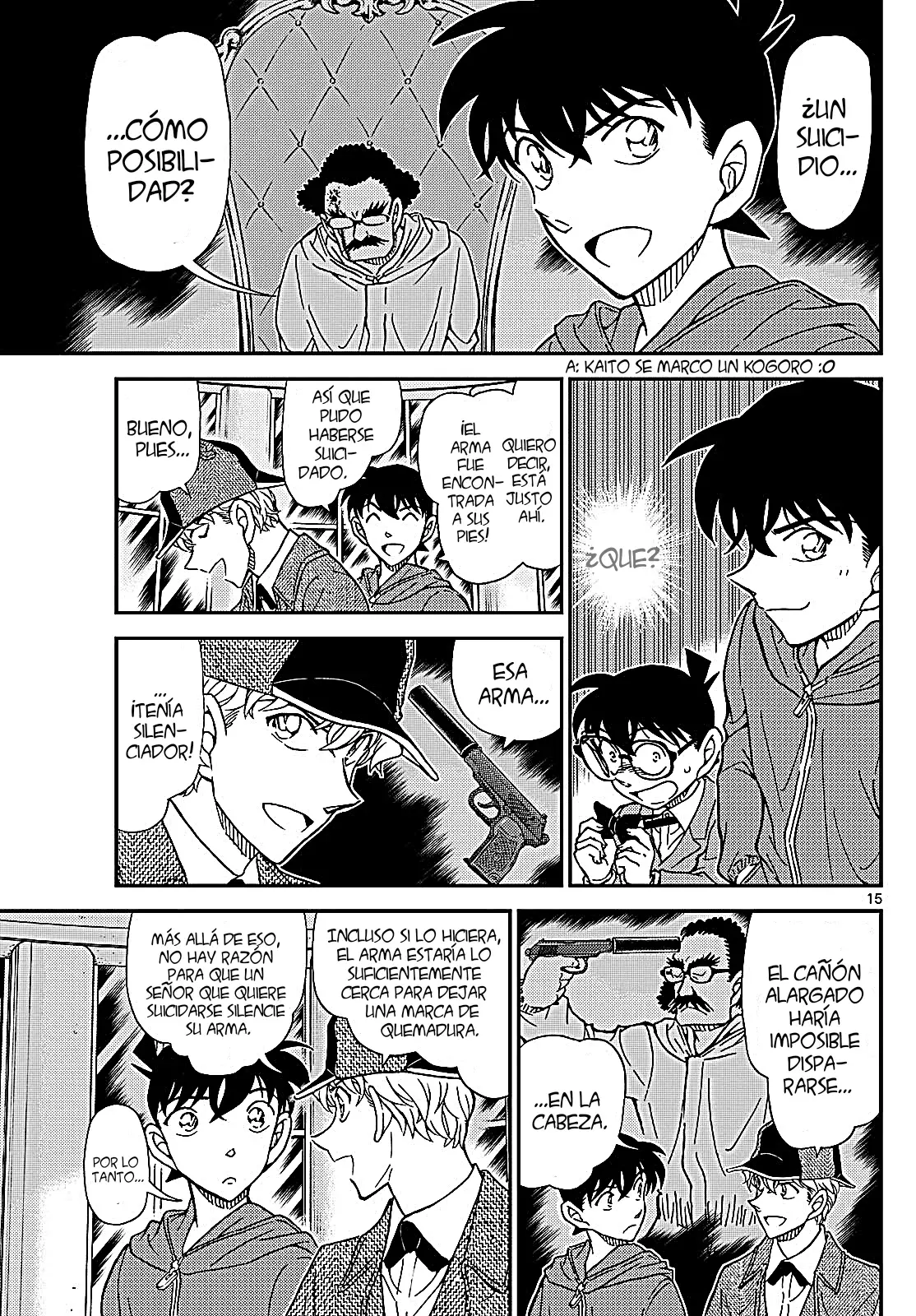 Detective Conan Capitulo 1120: El sustituto página 17