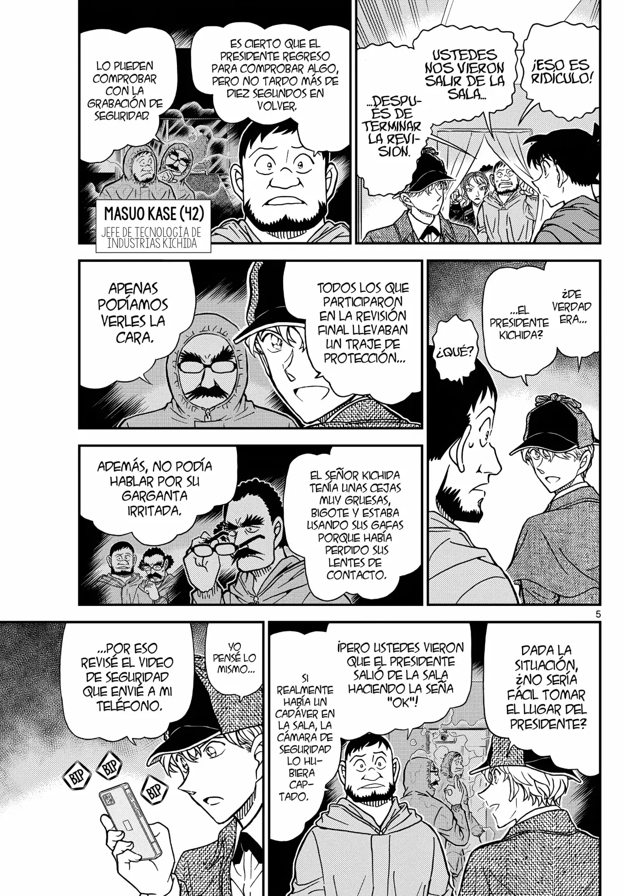Detective Conan Capitulo 1122: El detective página 7