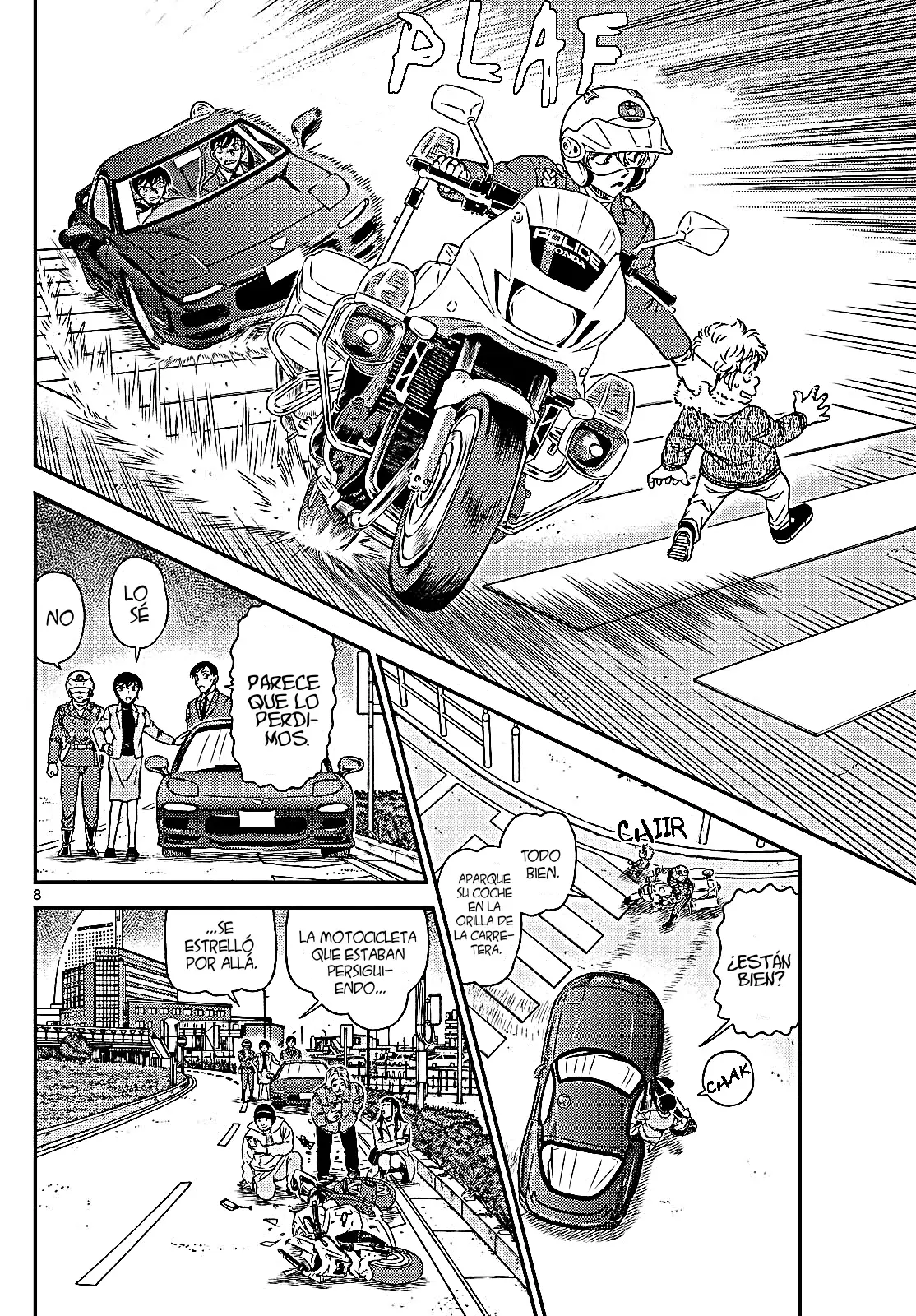 Detective Conan Capitulo 1123: El secuestrador desaparecido página 10