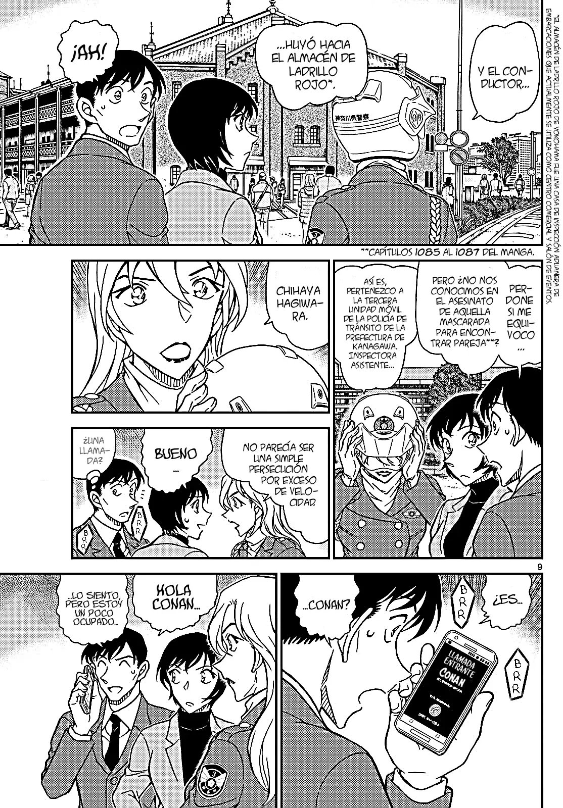 Detective Conan Capitulo 1123: El secuestrador desaparecido página 11