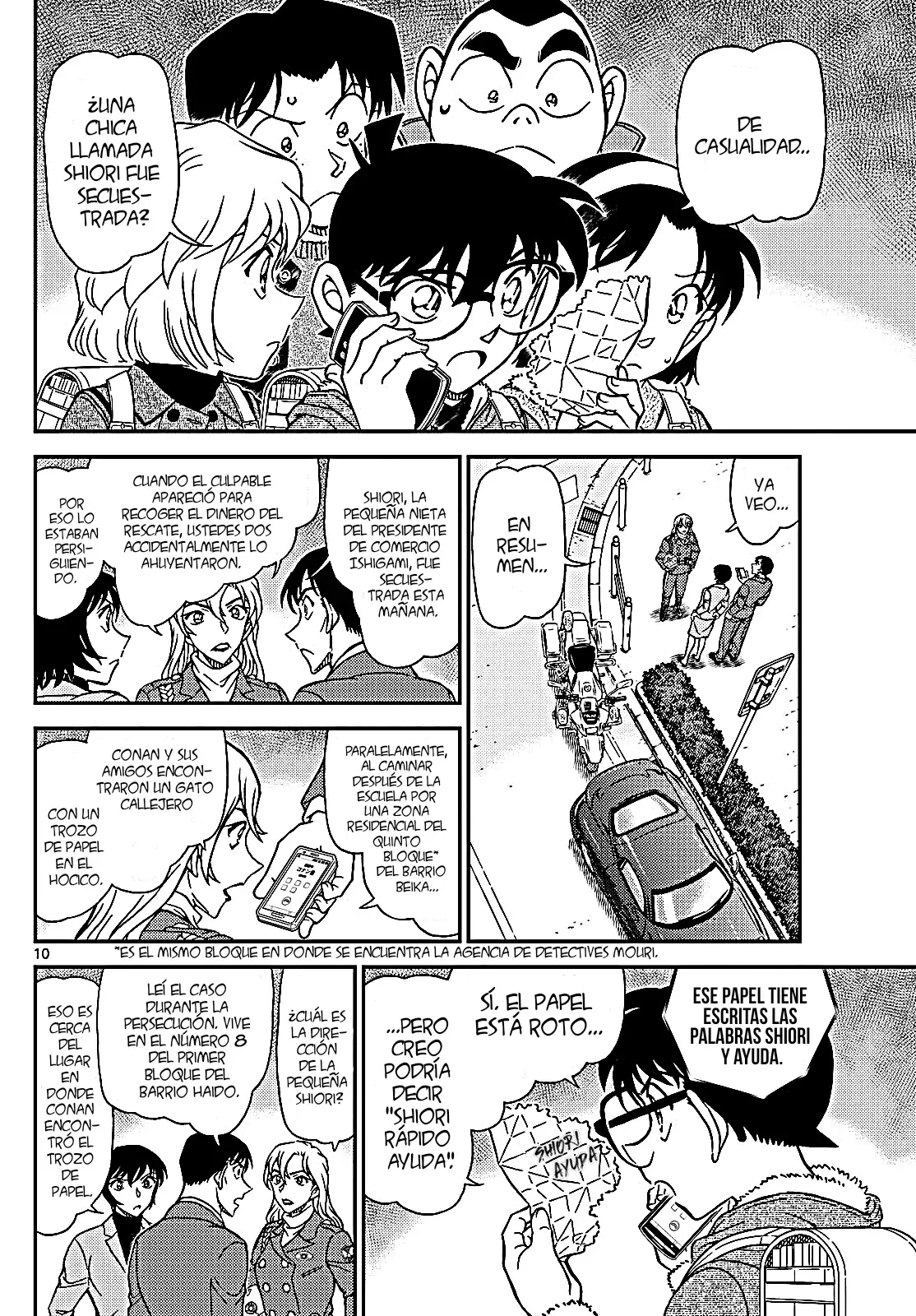 Detective Conan Capitulo 1123: El secuestrador desaparecido página 12
