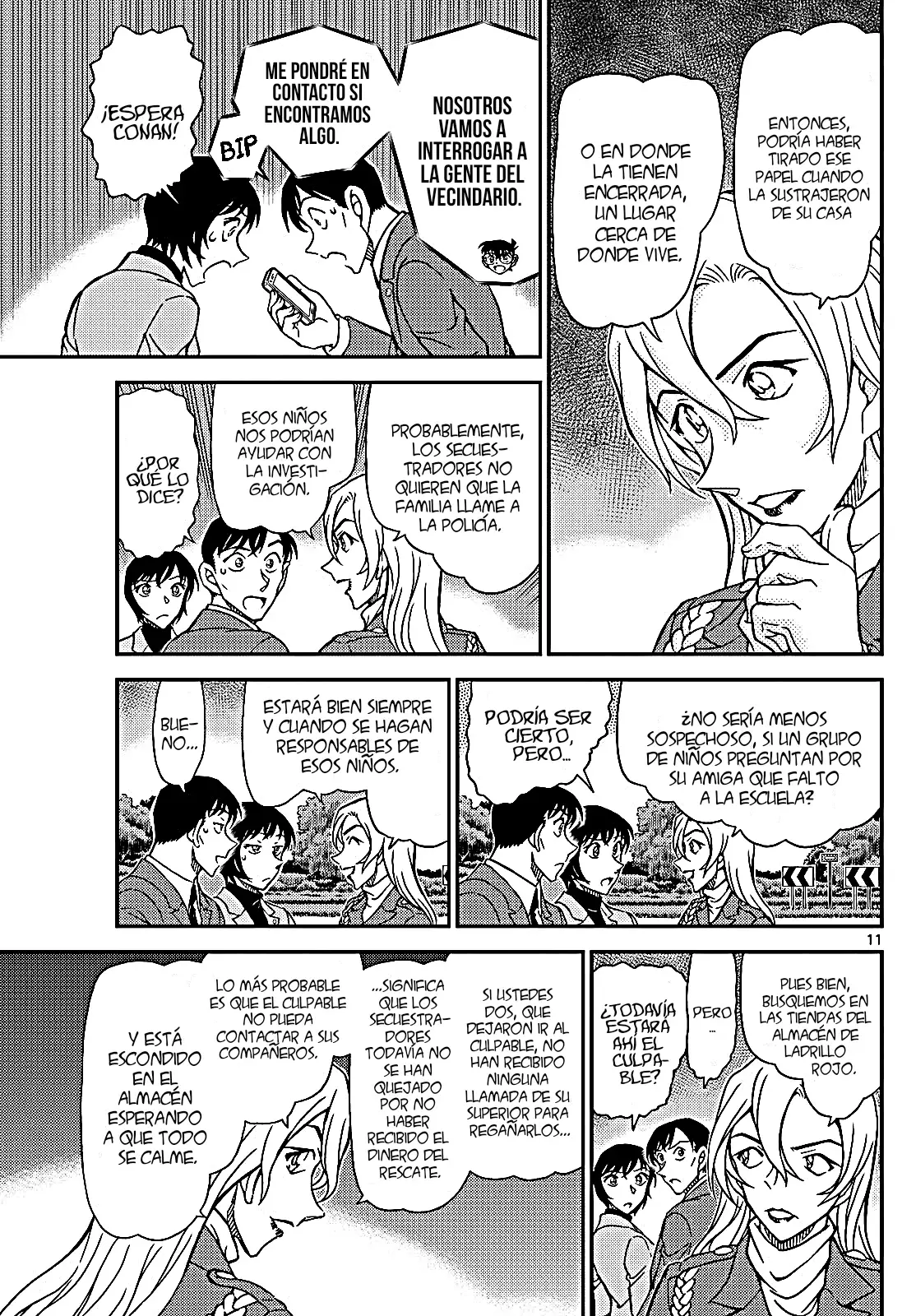 Detective Conan Capitulo 1123: El secuestrador desaparecido página 13