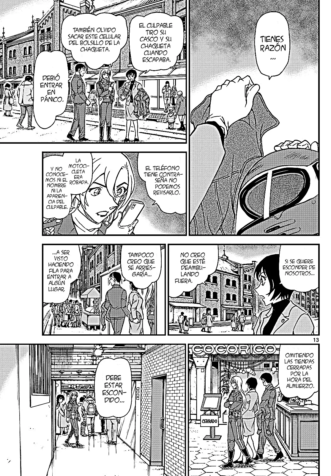 Detective Conan Capitulo 1123: El secuestrador desaparecido página 14