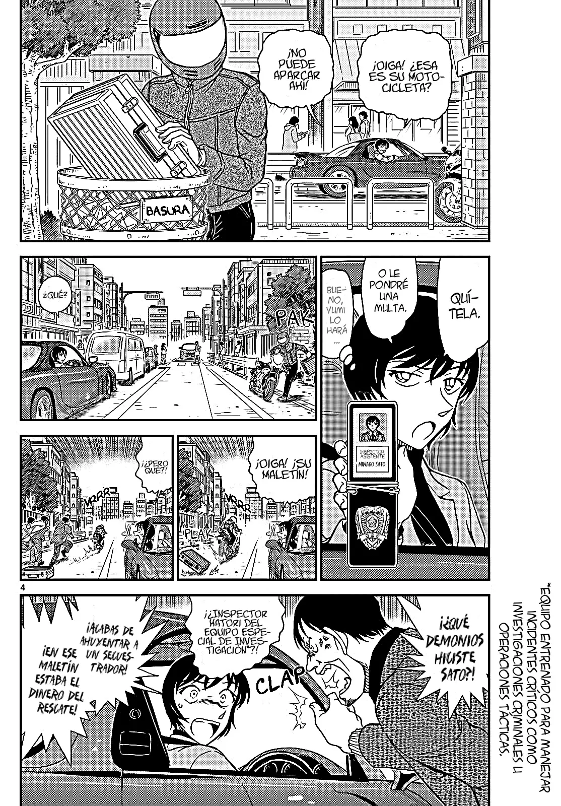 Detective Conan Capitulo 1123: El secuestrador desaparecido página 6