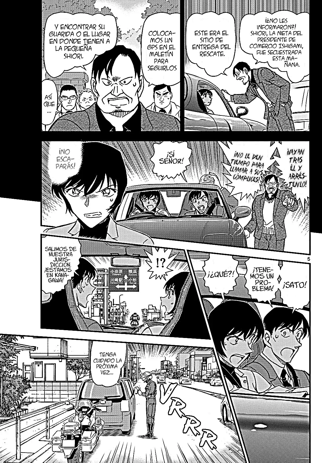 Detective Conan Capitulo 1123: El secuestrador desaparecido página 7