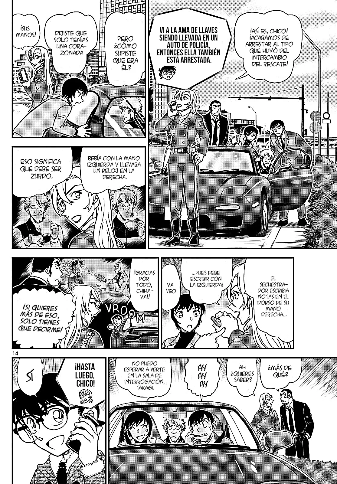 Detective Conan Capitulo 1125: Estrategia en dos frentes página 16