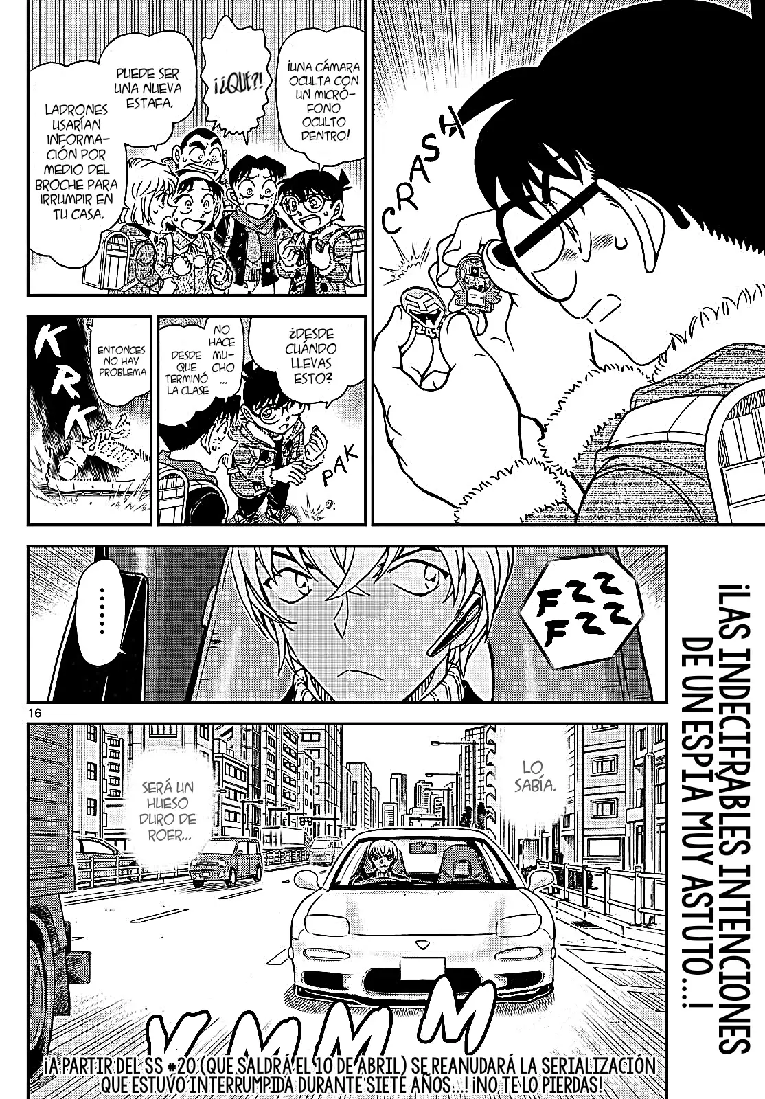 Detective Conan Capitulo 1125: Estrategia en dos frentes página 18
