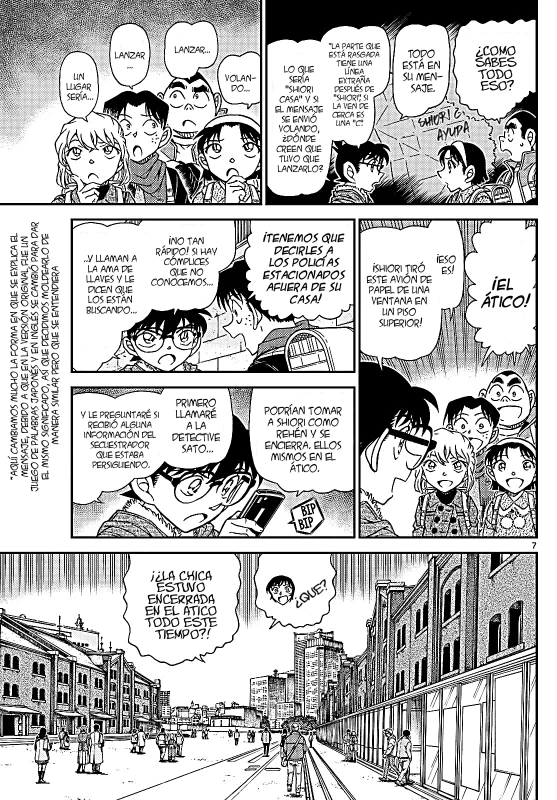 Detective Conan Capitulo 1125: Estrategia en dos frentes página 9