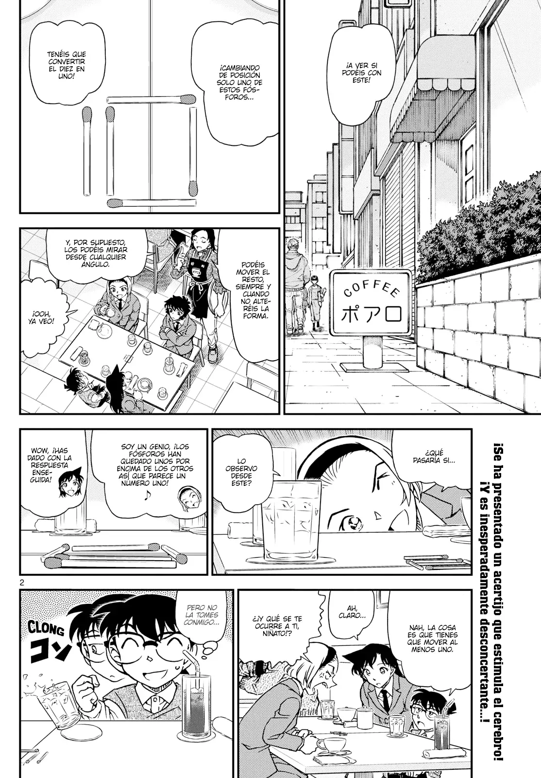 Detective Conan Capitulo 1126: Un cliente sospechoso página 2