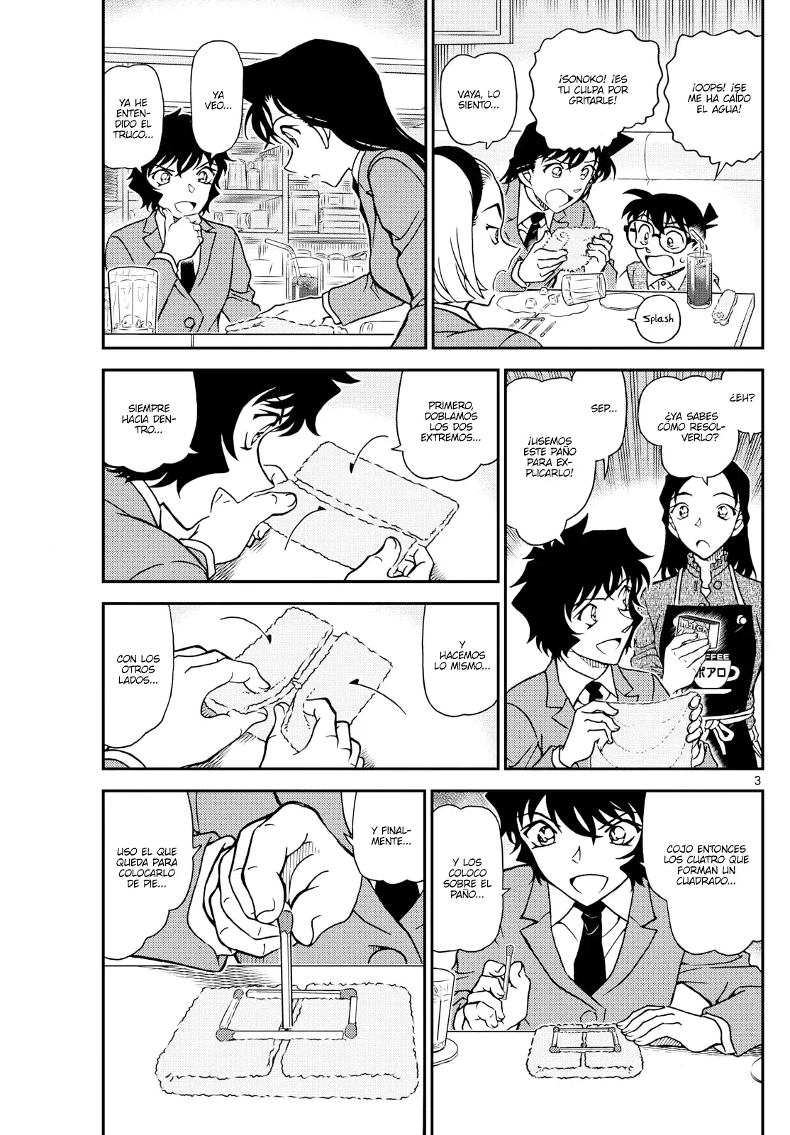 Detective Conan Capitulo 1126: Un cliente sospechoso página 3