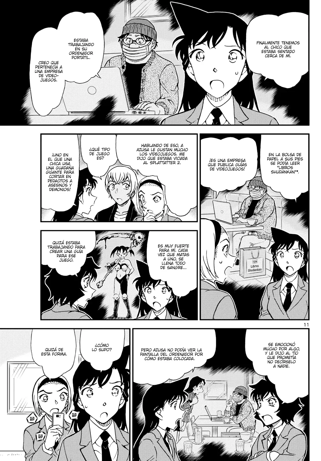 Detective Conan Capitulo 1127: La fecha límite es medianoche página 11