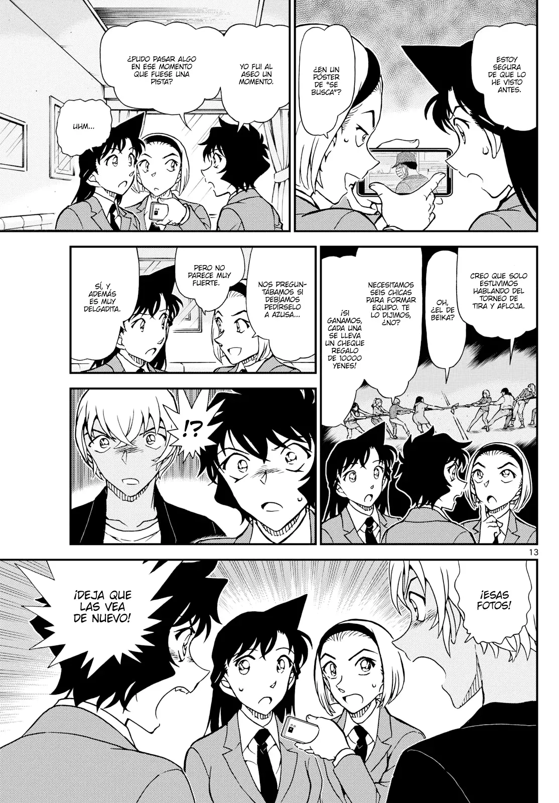 Detective Conan Capitulo 1127: La fecha límite es medianoche página 13