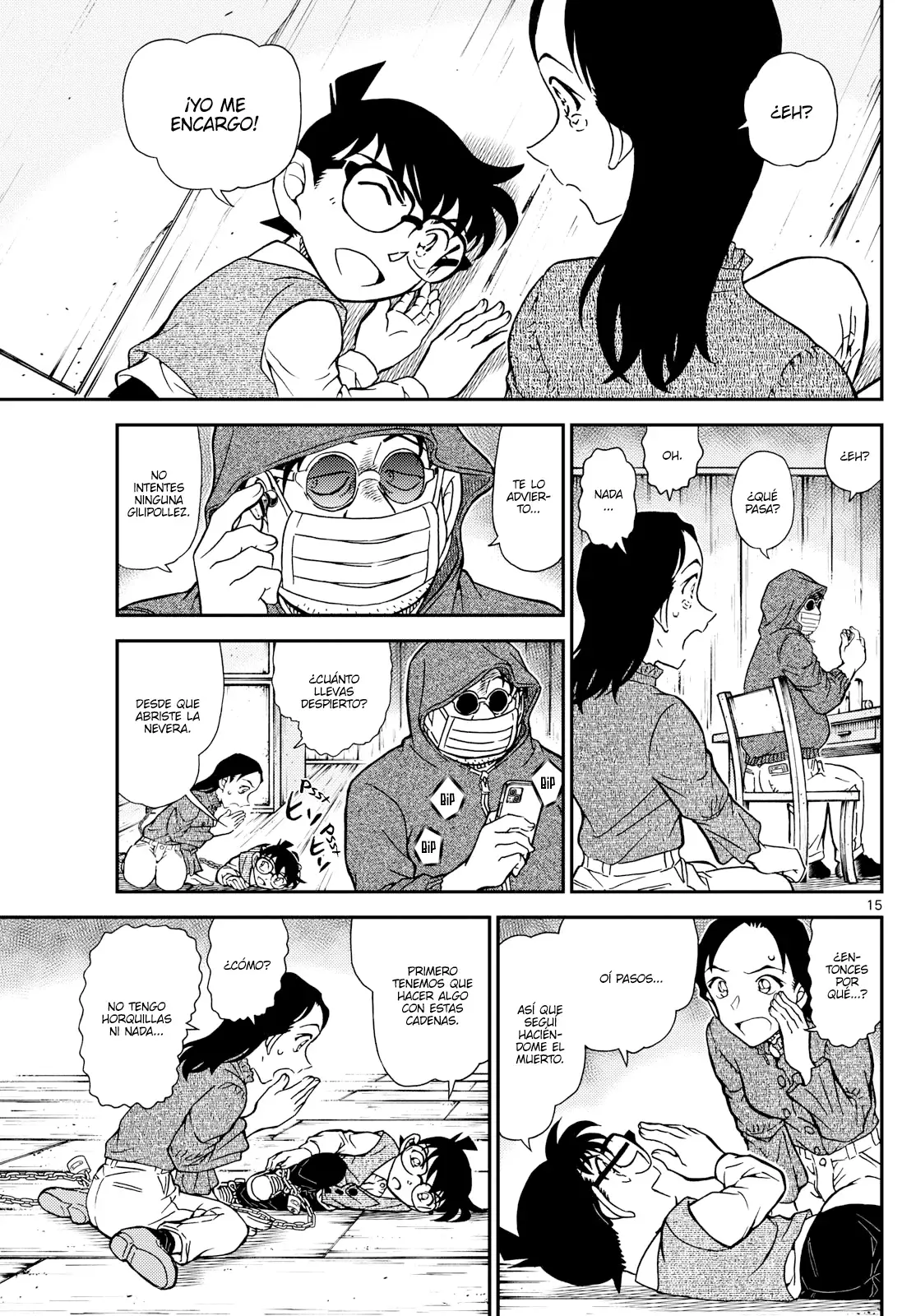 Detective Conan Capitulo 1127: La fecha límite es medianoche página 15