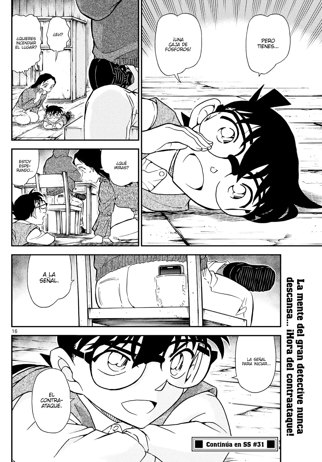Detective Conan Capitulo 1127: La fecha límite es medianoche página 16