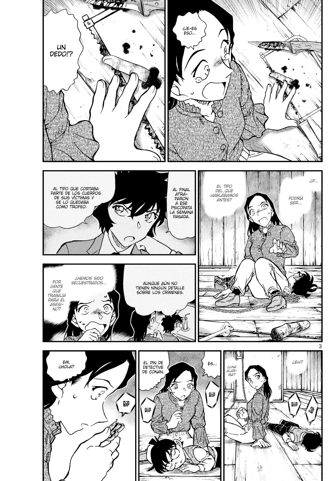 Detective Conan Capitulo 1127: La fecha límite es medianoche página 3
