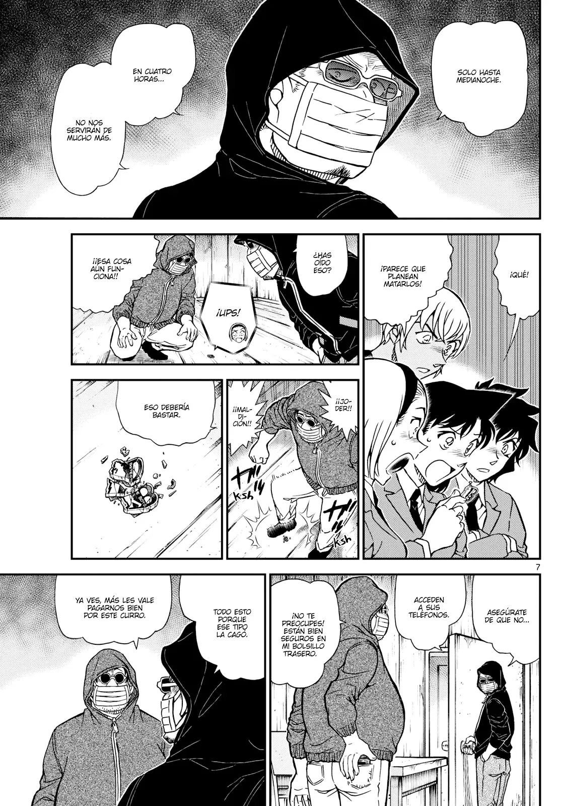 Detective Conan Capitulo 1127: La fecha límite es medianoche página 7
