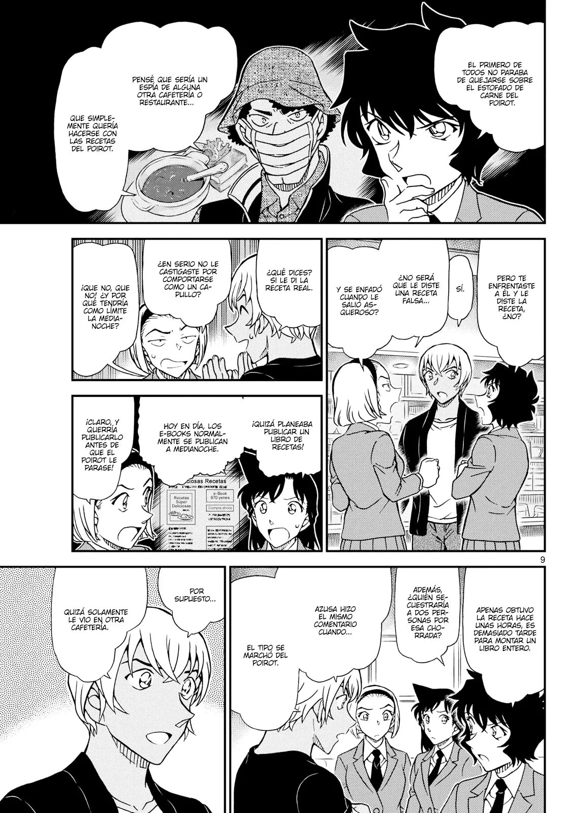 Detective Conan Capitulo 1127: La fecha límite es medianoche página 9