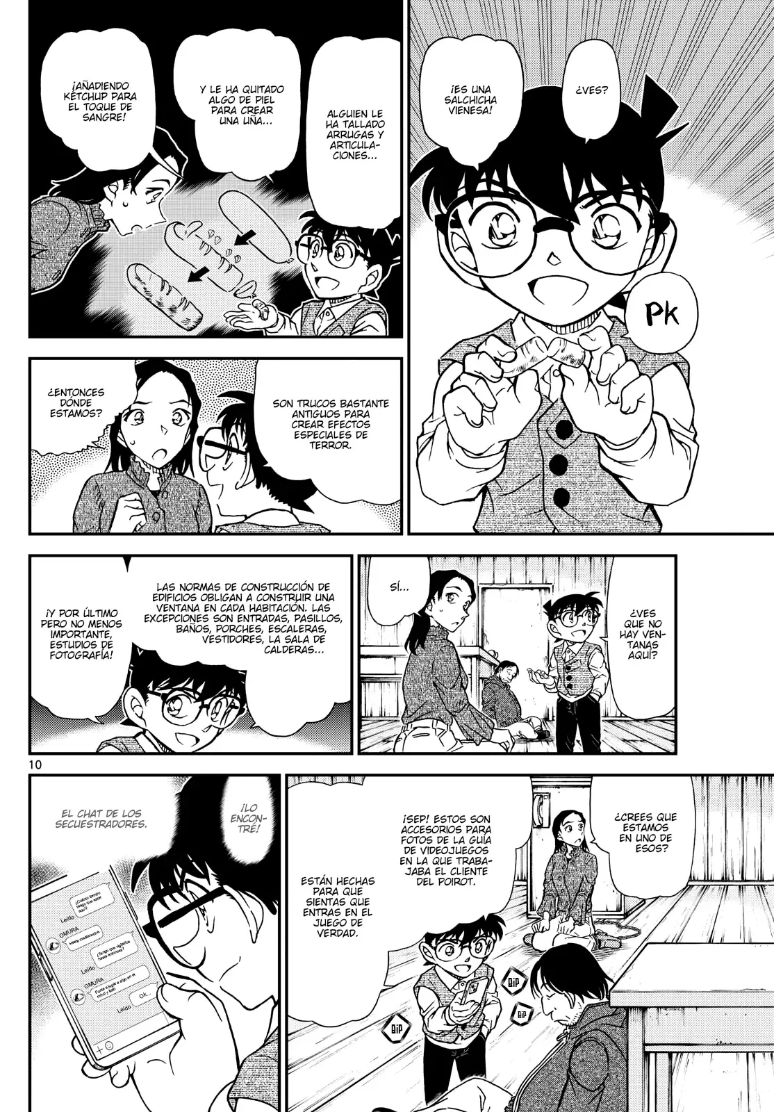 Detective Conan Capitulo 1128: El detonante del contraataque página 10
