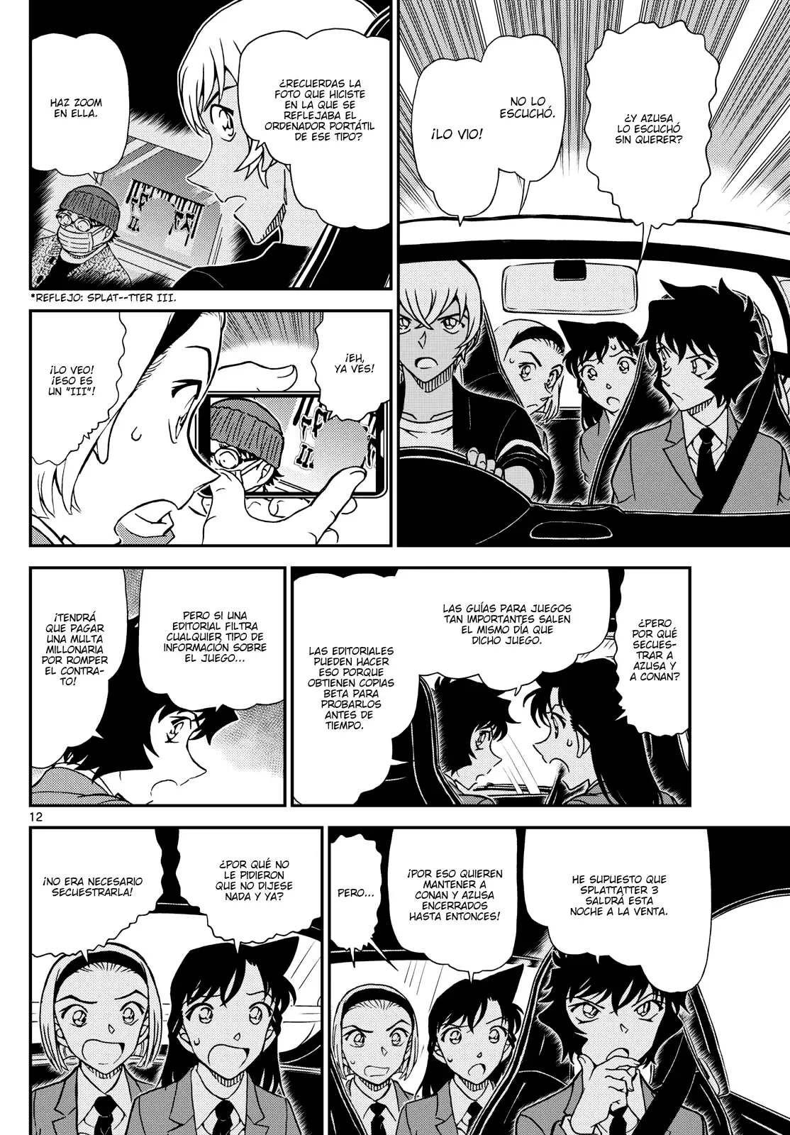 Detective Conan Capitulo 1128: El detonante del contraataque página 12