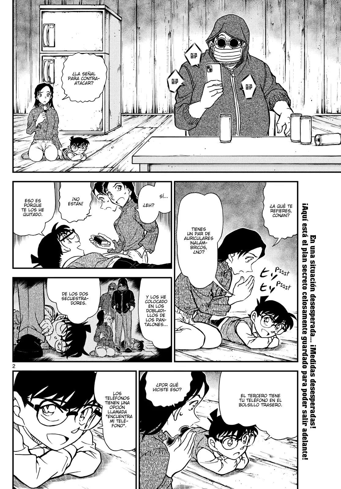 Detective Conan Capitulo 1128: El detonante del contraataque página 2