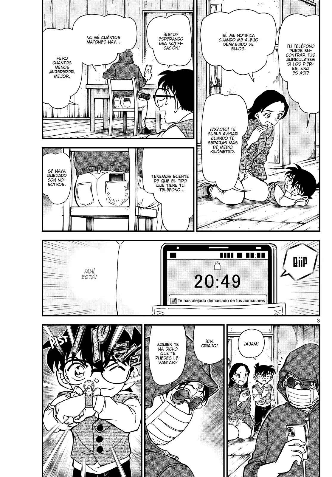 Detective Conan Capitulo 1128: El detonante del contraataque página 3
