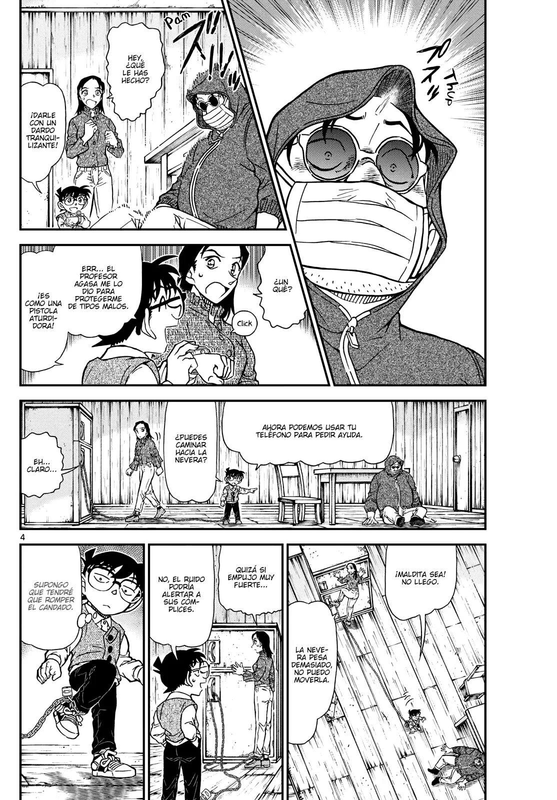 Detective Conan Capitulo 1128: El detonante del contraataque página 4