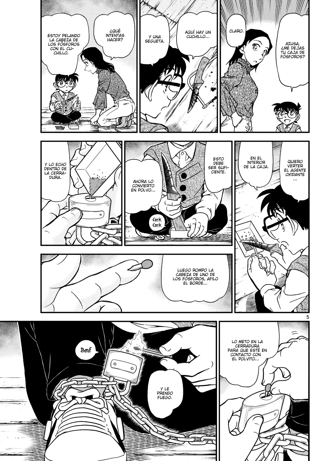 Detective Conan Capitulo 1128: El detonante del contraataque página 5