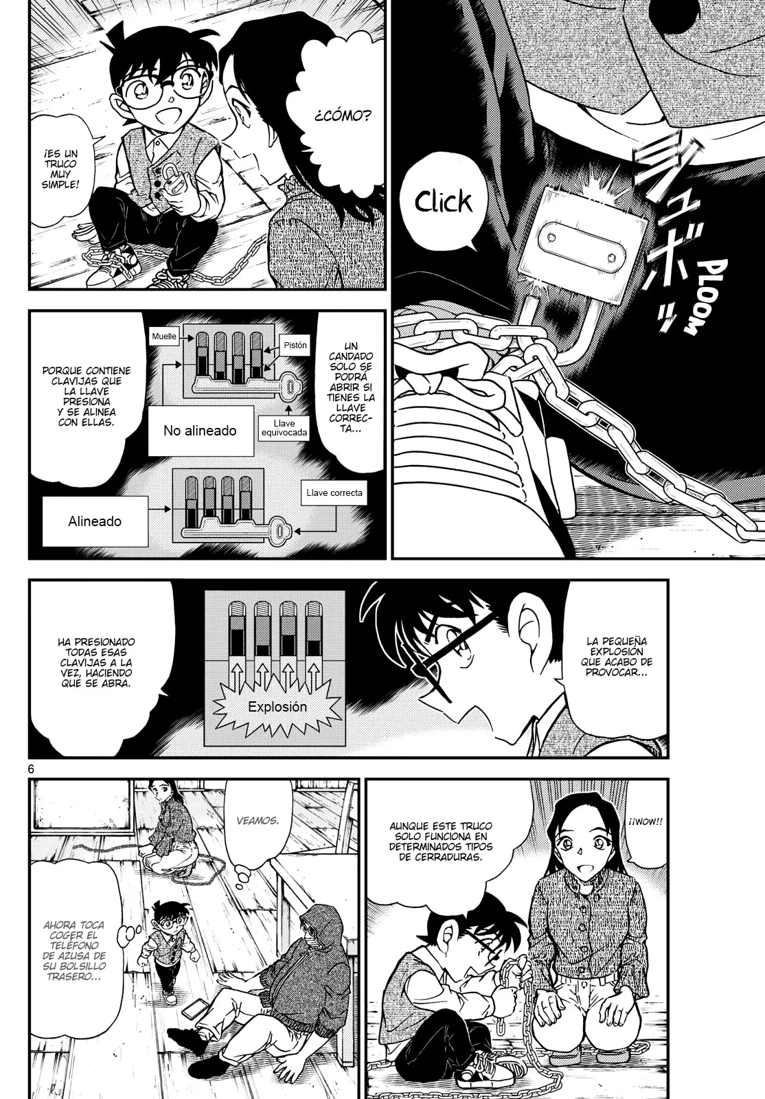 Detective Conan Capitulo 1128: El detonante del contraataque página 6